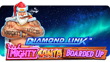 Diamond Link Mighty Santa Boarded Up (Linked)